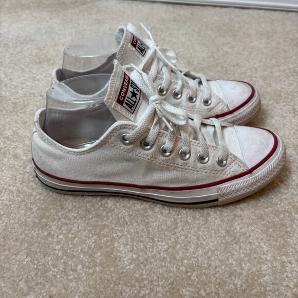 Converse Chuck Taylor All Star Sneaker W7652 Low Top Optical White Womens US 7 - Picture 4 of 11